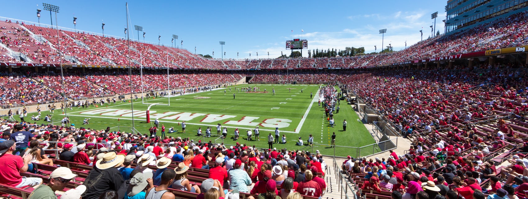 Seat view from Lower End Zone