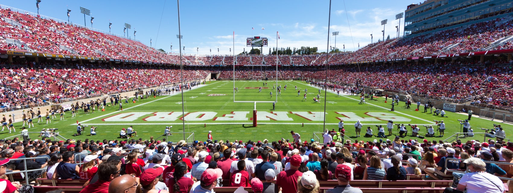 Seat view from Lower End Zone