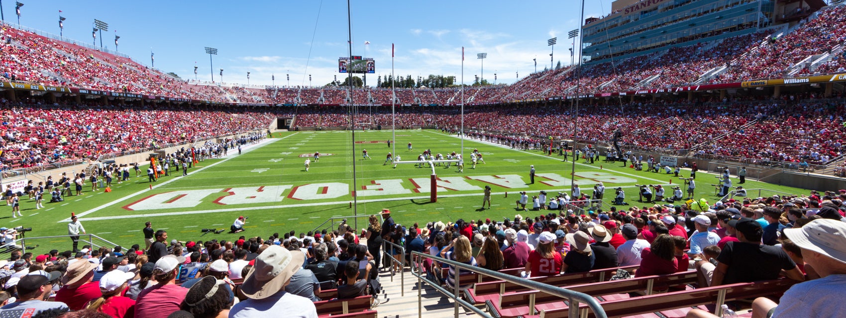 Seat view from Lower End Zone