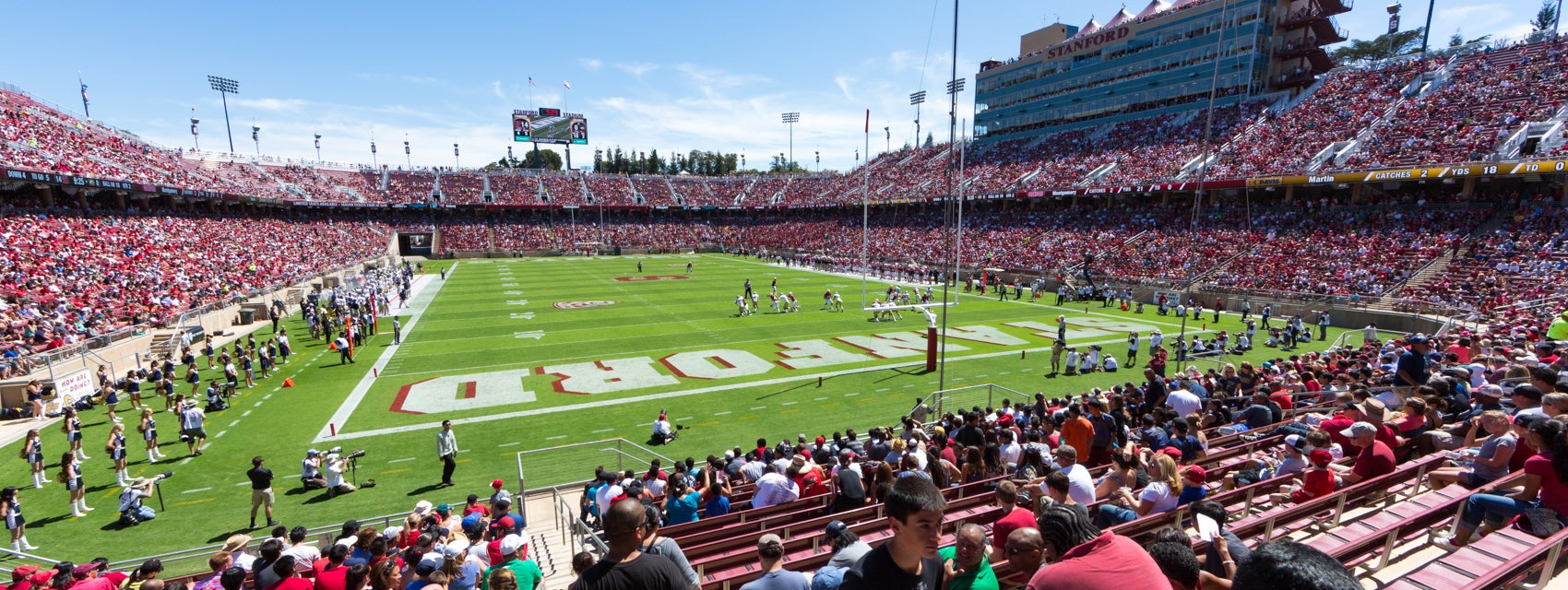 Seat view from Lower End Zone
