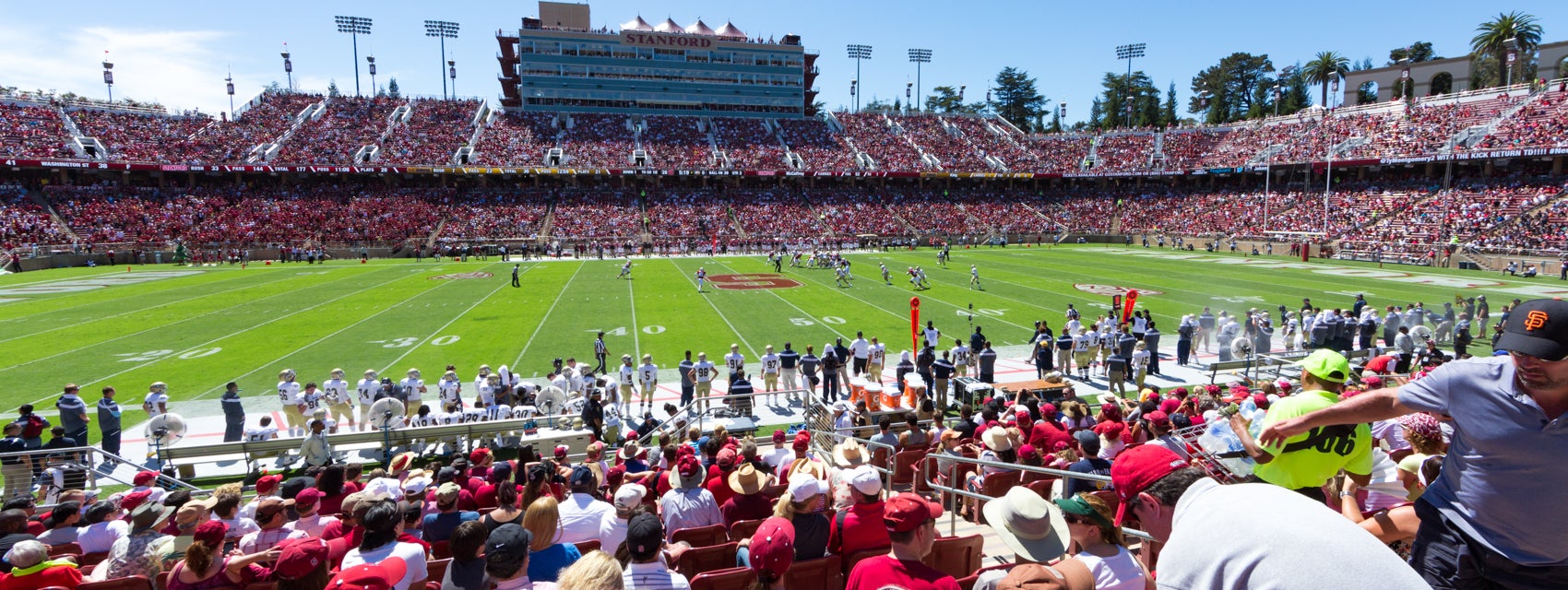 Seat view from Lower Sideline