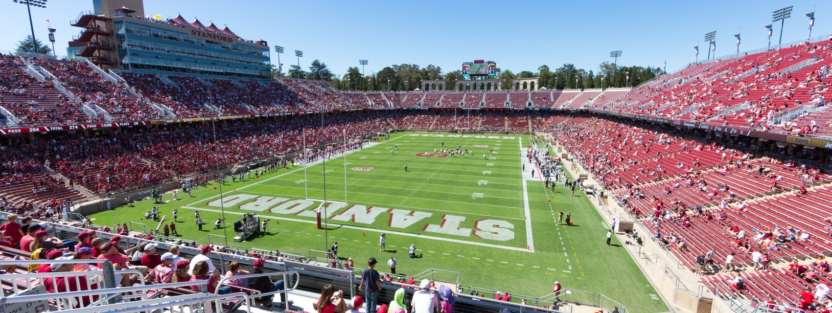Seat view from Upper End Zone