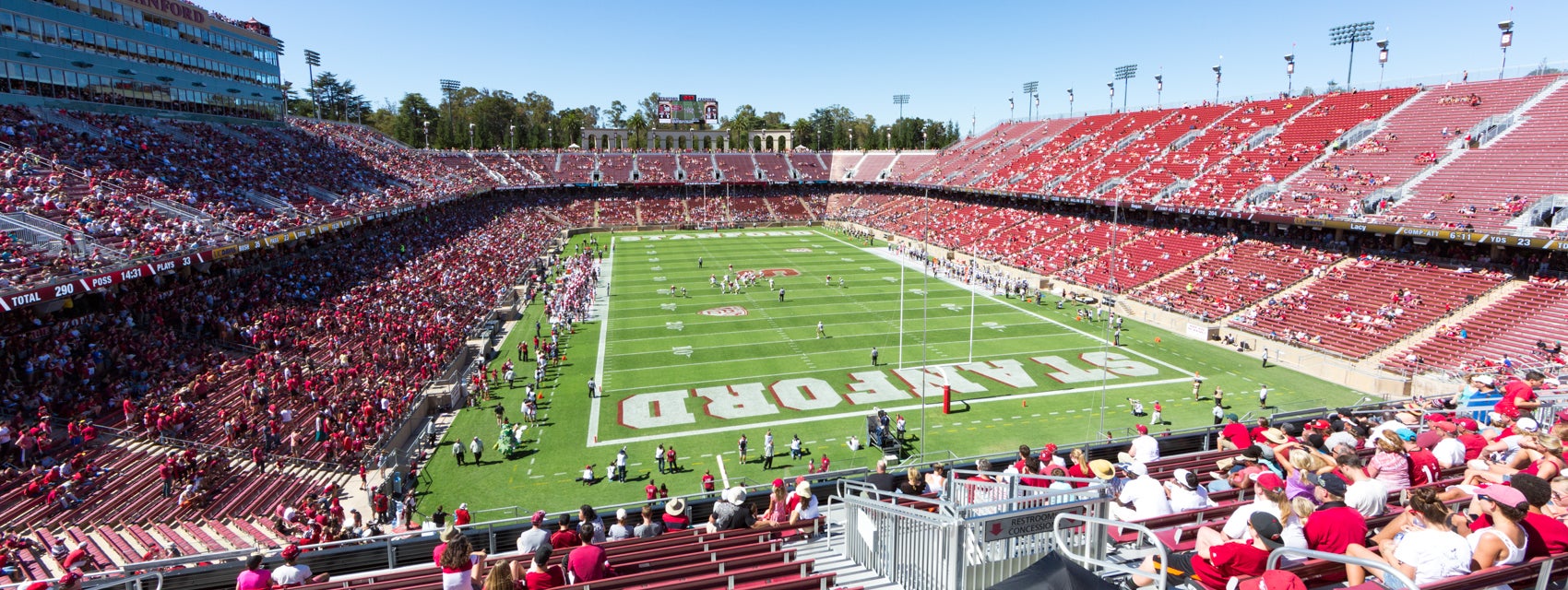 Seat view from Upper End Zone