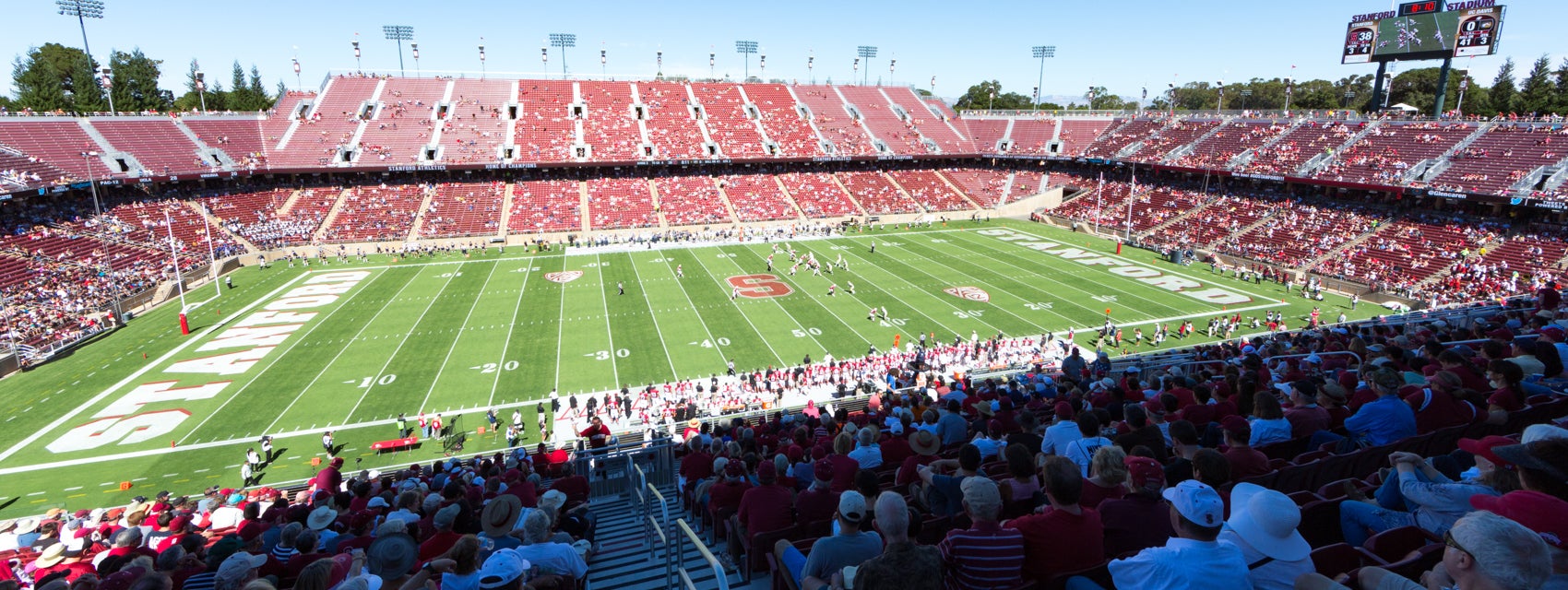 Seat view from Upper Sideline