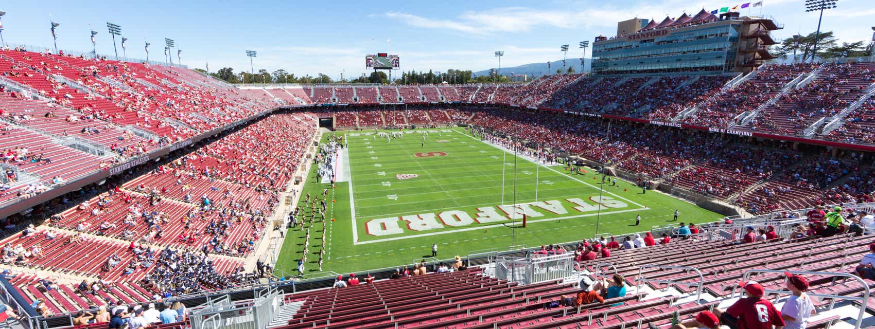 Seat view from Upper End Zone