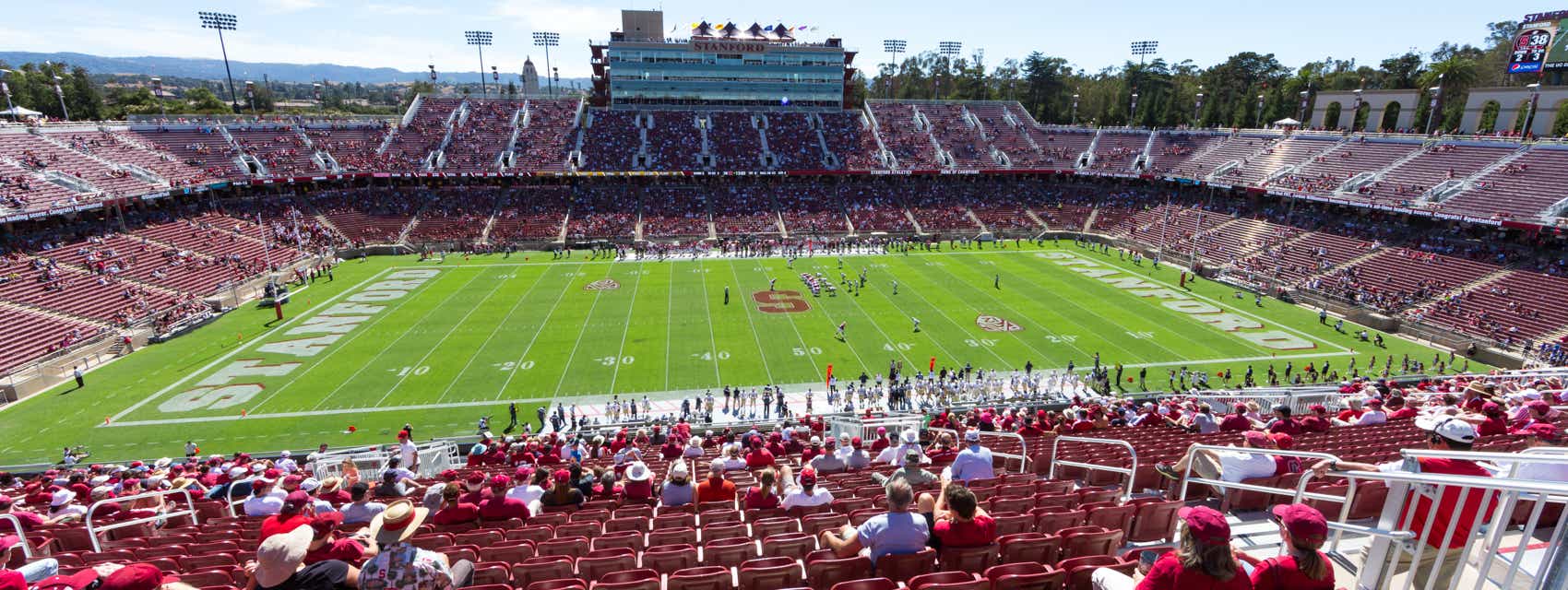 Seat view from Upper Sideline