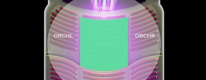 Seat view from Orchestra