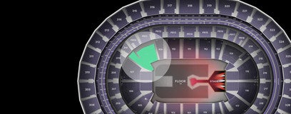 Seat view from Lower Corner