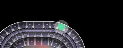 Seat view from Upper