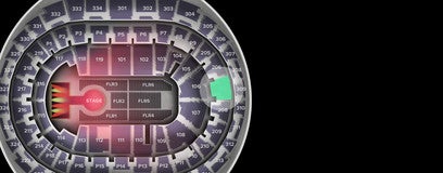 Seat view from Middle