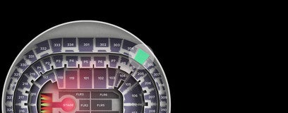 Seat view from Upper