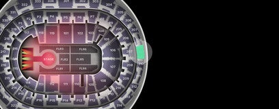 Seat view from Upper