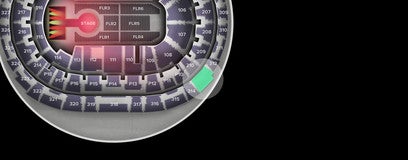 Seat view from Upper