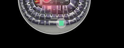 Seat view from Upper