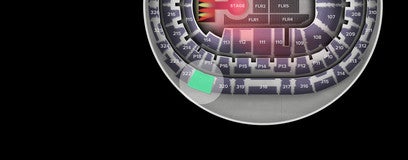 Seat view from Upper