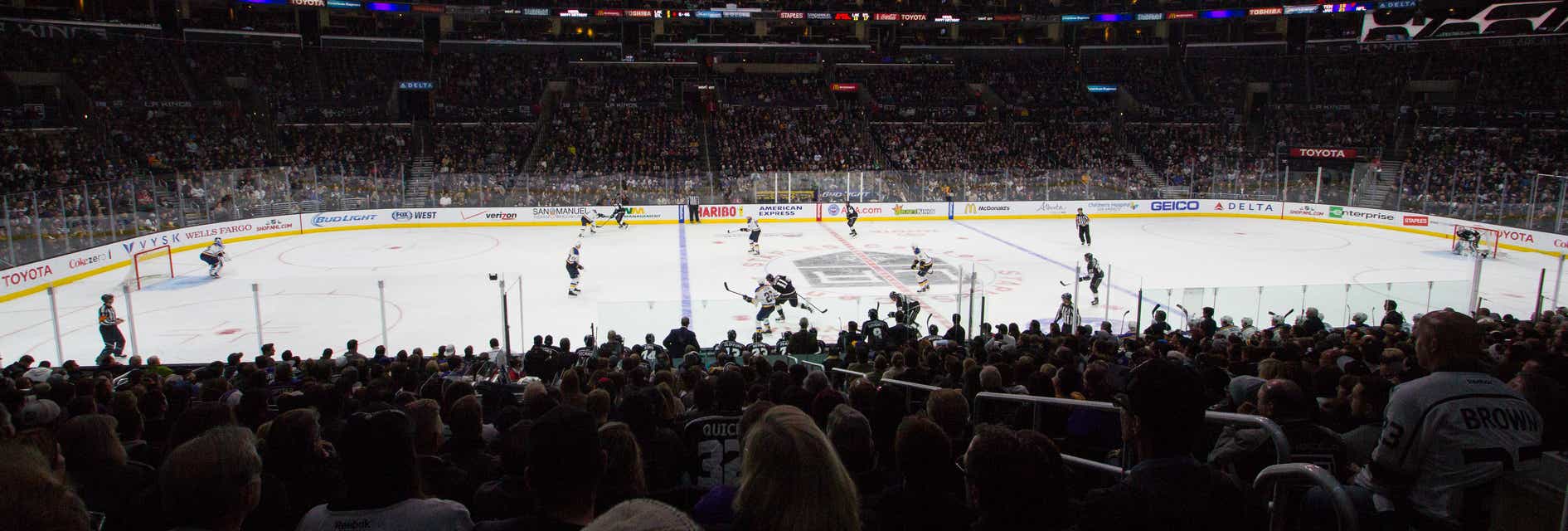 Seat view from Loge Center