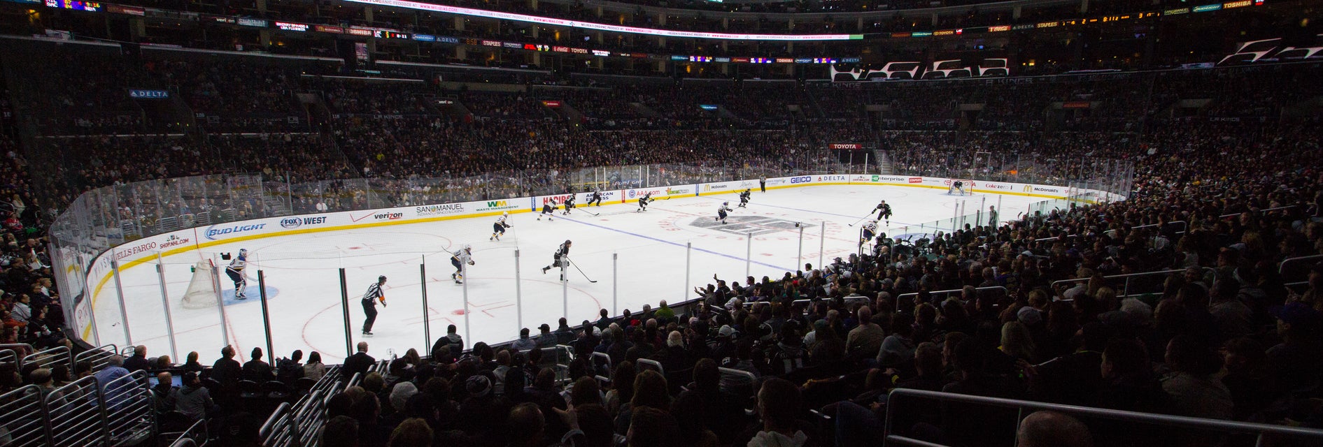 Seat view from Loge Corner