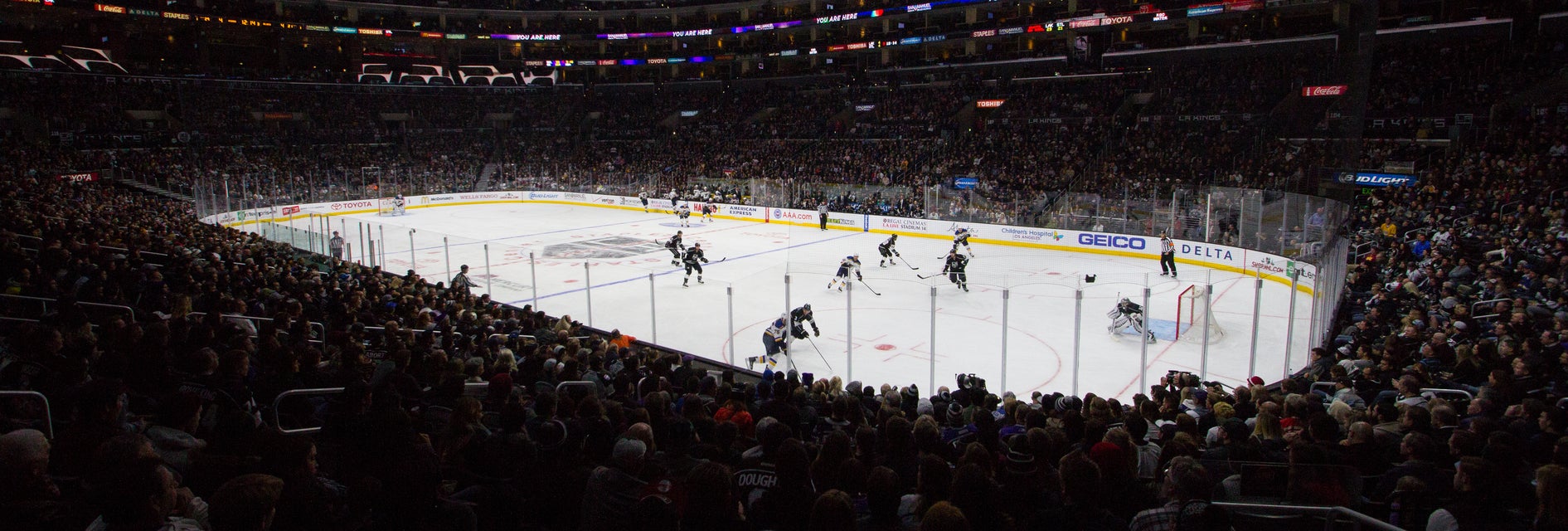 Seat view from Loge Corner