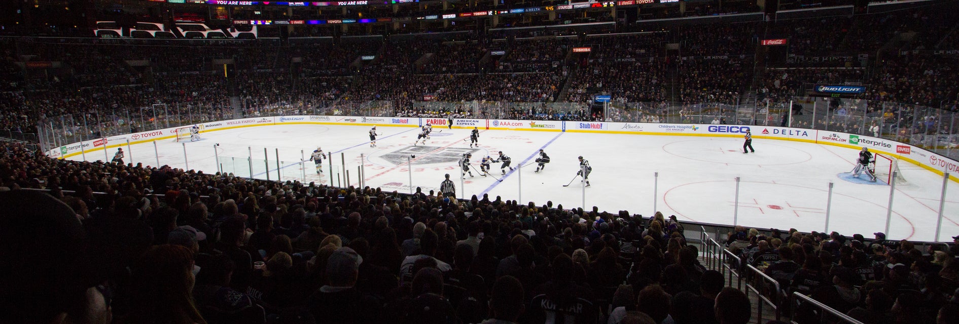 Seat view from Loge Center