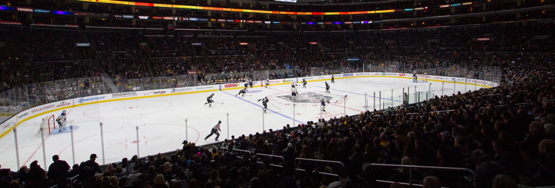 Seat view from Loge Center