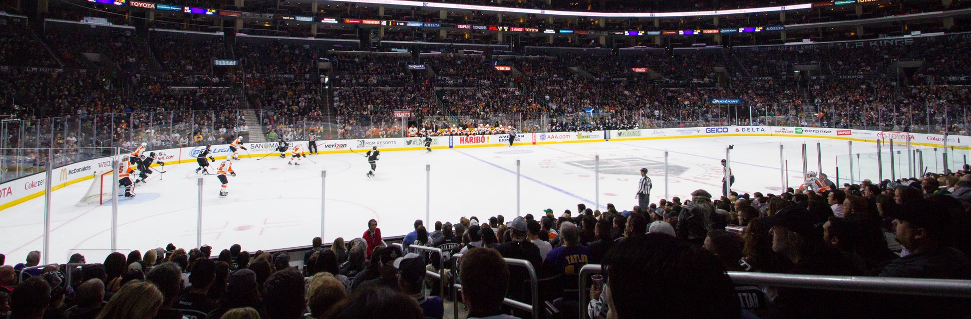 Seat view from Loge Baseline