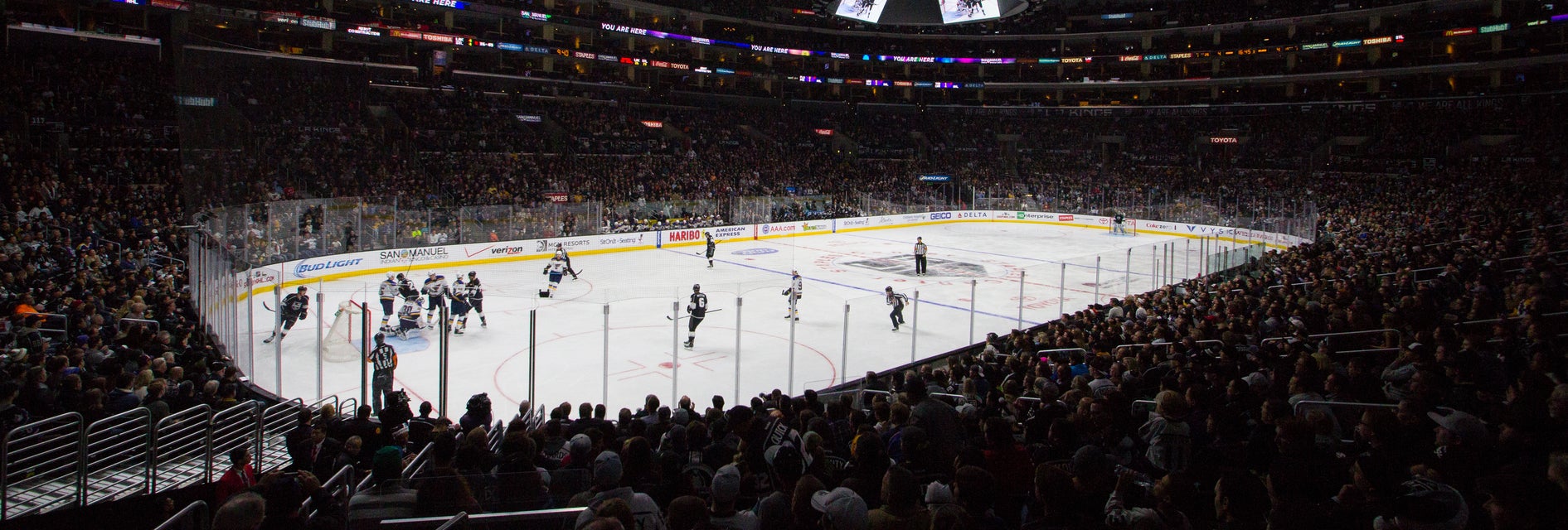 Seat view from Loge Corner