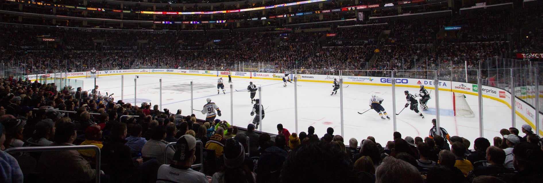 Seat view from Loge Corner