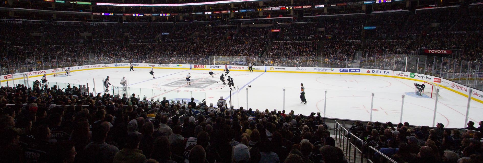 Seat view from Loge Center