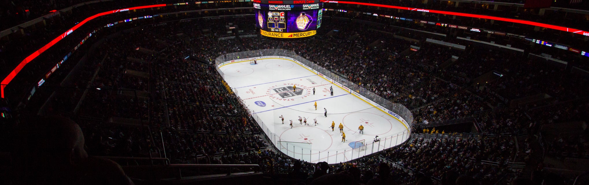 Seat view from Upper End