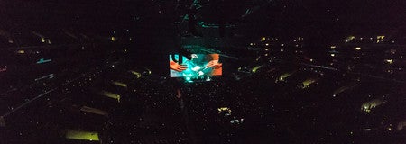 Seat view from Upper