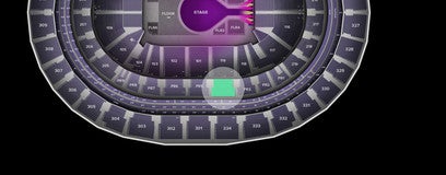 Seat view from Premier Side