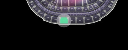Seat view from Upper