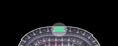 Seat view from Upper