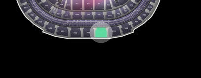 Seat view from Upper Center