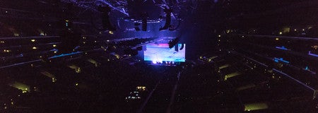 Seat view from Upper