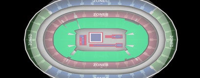 Seat view from Zone