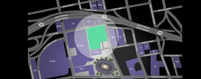 Seat view from Lot 1