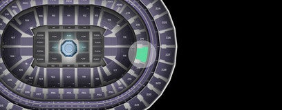 Seat view from Mid Level