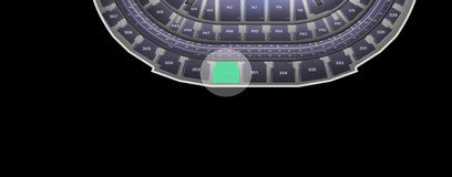 Seat view from Upper