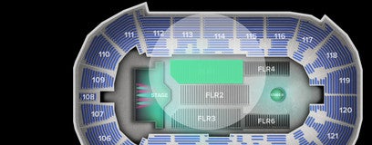 Seat view from Floor