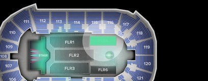 Seat view from Floor