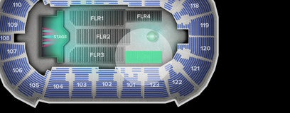 Seat view from Floor