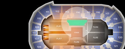 Seat view from Floor
