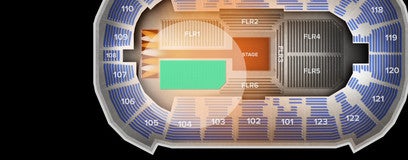 Seat view from Floor