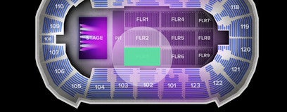 Seat view from Floor