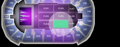 Seat view from Floor