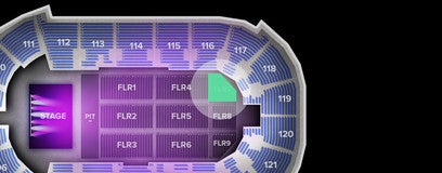 Seat view from Floor