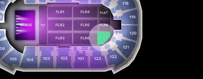 Seat view from Floor