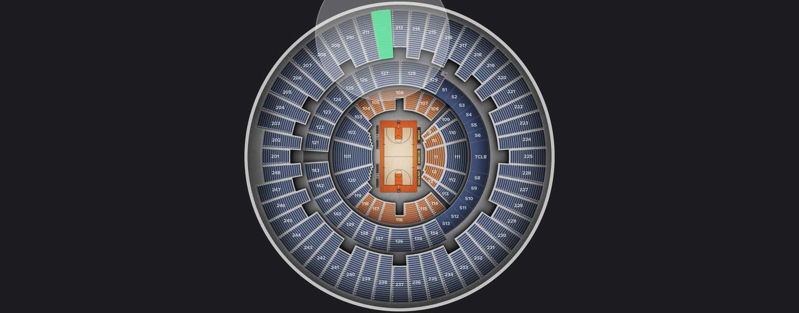 Seat view from Upper