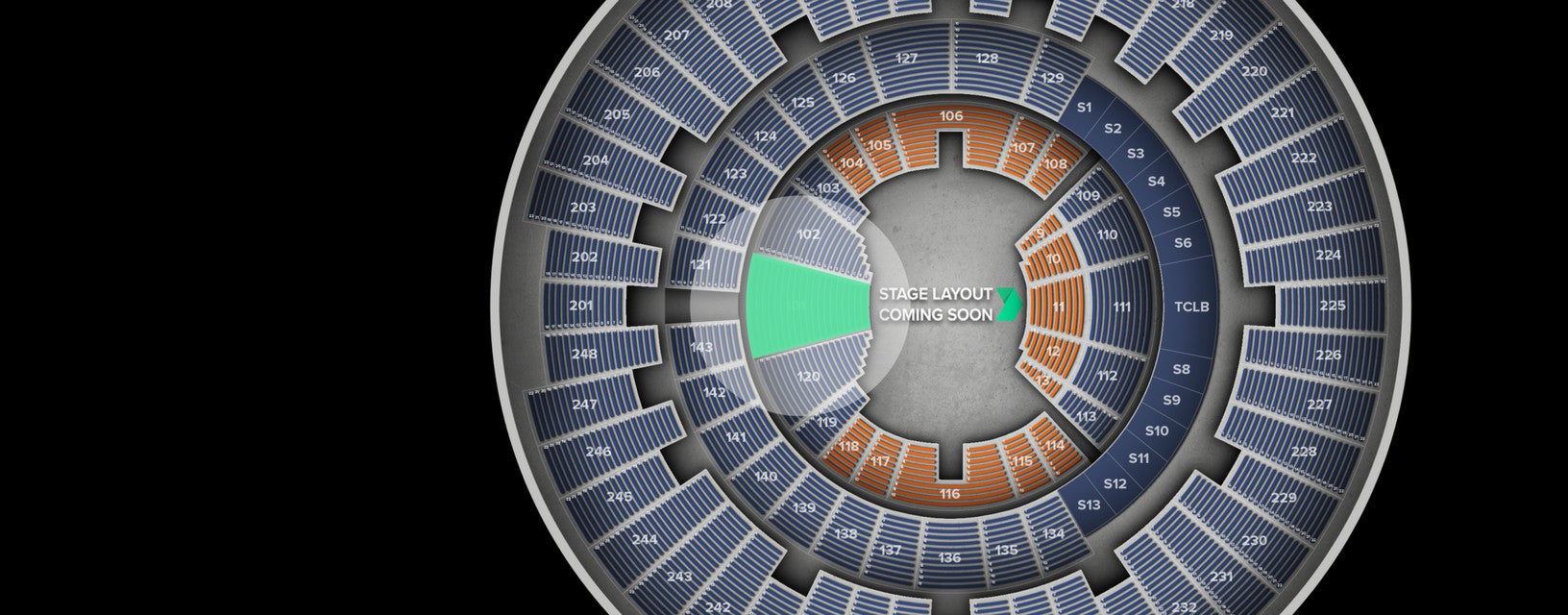 Seat view from Lower